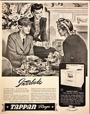 1943 Tappan Stove Company Ranges Oven Female in Uniform Vintage Print Ad picture