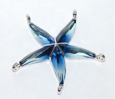 Swarovski Crystal Cantil Ocean Blue StarFish #626201 NIB w/COA Paradise Fish picture