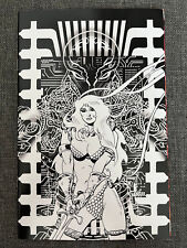 Red Sonja 1982 #1 Dynamite Comics 2022 NM Jonathan Broxton Virgin B&W Variant picture