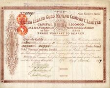 Aruba Island Gold Mining Co. Limited - Stock Certificate - Foreign Stocks picture