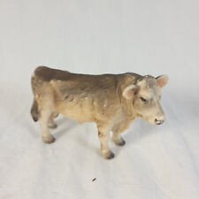 Schleich Light Brown Jersey SWISS BULL Steer Cow Farm Figure 2001 Retired 13257 picture