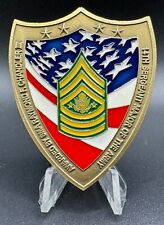 Official U.S. Army 14th SMA Raymond F. Chandler Military Rare Challenge Coin picture