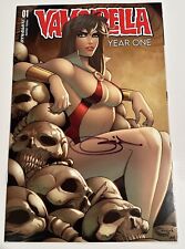 Vampirella Year One #1 Signed Sajad Shah Variant SMZ Dynamite Color Variant wCOA picture