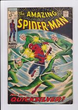 Amazing Spider-Man #71, April 1969 Marvel Comics, Quicksilver picture