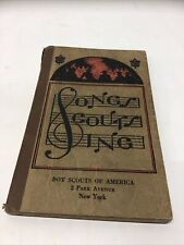 1939 Boy Scouts Of America- Songs, Scouts, Sing Book picture