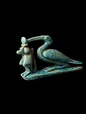 Egyptian Tarot God Thoth in both Forms Ibis and Baboon in one Rare Statue picture
