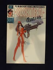 ELEKTRA: ASSASSIN #1-DE/ Look Pics & Read/ 1st Print/ F. Miller & Sienkiewicz... picture