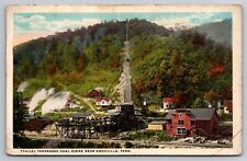Typical Tennessee Coal Scene Near Knoxville TN 1924 Postcard picture