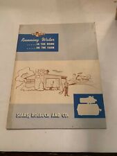 1954 Sears Roebuck Homart Running Water In The Home And Farm Booklet picture