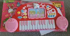 RARE 2007 Hello Kitty Electronic Piano Collectable Toy with BOX & Manual + Music picture