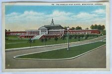 Handley Highschool. Winchester Virginia Postcard. VA picture