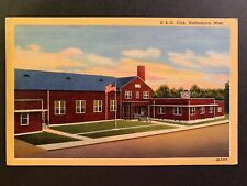 Postcard Hattiesburg MS - USO Club Operated by the YMCA picture