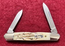 2001 Case XX Vintage Bone Eisenhower Knife V06263 picture