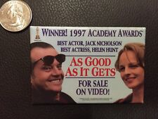 As Good As It Gets Promotional PINBACK BUTTON  picture