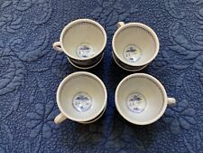 Set of 4 mini Canton tea cups/saucers picture
