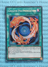Greater Polymerization MP22-EN050 Prismatic Secret Rare Yu-Gi-Oh Card 1st New picture