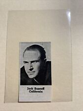 Jack Susoeff California Cal Golden Bears 1946 Football Pictorial Roto-Panel picture