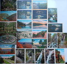 25 Blank Antique Vintage Scenery Postcards: Massachusetts Connecticut etc Lot 40 picture