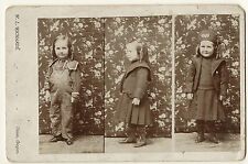 THREE VIEWS OF A CHILD IN UNION, OREGON    (COMPOSITE CABINET CARD) picture