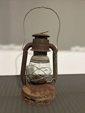 Vintage Dietz Little Wizard NY USA Lantern - Weathered Metal  picture
