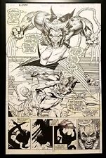 X-Men #272 pg. 13 Wolverine Jim Lee 11x17 FRAMED Original Art Poster Marvel Comi picture