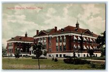 c1910's Hackley Hospital Building Muskegon Michigan MI Unposted Antique Postcard picture