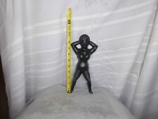 Vintage Naughty nipples nelli  Cast Iron  original late victorian age.boot jack. picture