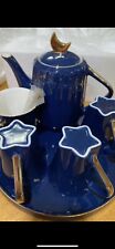 Starry Sky style Tea Set with 4 cups and 4 spoons picture