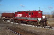 RJ Corman GP9 9004 - nice scene with train - Ohio - 1993  -  P4-9  S picture