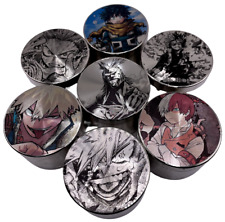 NEW MHA My Hero Academy Anime Spice Grinder, Stash Jar, Rolling Tray Set picture
