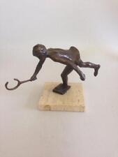 Royal Copenhagen Bronze statuette Sterett-Gittings Kelsey Tennis Player from picture