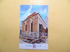 Hotel Roosevelt New York City New York vintage postcard  picture