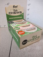 FORD chewing gum 1950s candy box vending machine Chiclets store display #1 picture