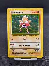 Hitmonchan 7/102 Holo Base Set Pokemon Card WOTC LP EXCELLENT  picture