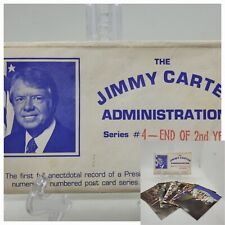 Jimmy Carter Postcards 12 card set complete Series #4 In Original Envelope picture