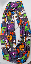 Disney The Nightmare Before Christmas Infinity Scarf Halloween Jack & Sally picture