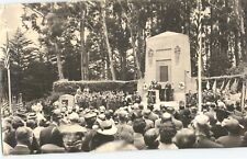 Crowd at SF NATIONAL CEMETERY CENOTAPH JC GEIGER Memorial Day 1941 Press Photo picture