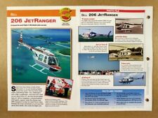 Bell 206 JetRanger III Qantas Australian Helicopter specs photos info sheet picture