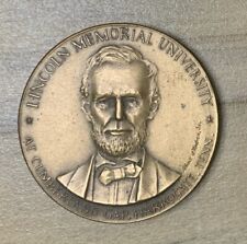 Lincoln Memorial University Medallion.  1897 - 1972. Cumberland Gap TN.  *T10 picture