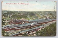 Westinghouse Works East Pittsburgh Pennsylvania 1906 Antique Postcard picture