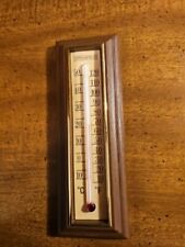 Vintage Springfield Made in USA Thermometer 6.5 X 2.25” Plastic #7963 picture