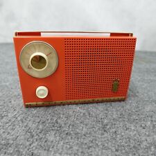 Vintage Zenith Transistor Radio Royal 450V AM Mini Portable Works Chip Cracks picture