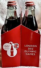 OLYMPIC GAMES, LONDON 2012, 4 - 8 Oz Coke Bottles & Carton Great condition picture