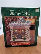 Trim A Home Ceramic Village 1997 ''Bayberry Commerce Bank'' picture