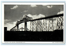 1940s Cooper River Bridge, Charleston South Carolina SC Antique Posted Postcard picture