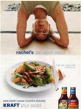 2007 Kraft Salad Dressing Asian Toasted Sesame Bowl Of Chicken Salad Print Ad picture