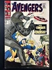 The Avengers #37 1967 Vintage Old Marvel Comics Silver Age 1st Print VG *A3 picture