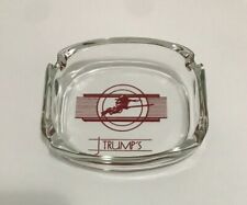 Trump's Vintage Glass AshTray Trump Advertising Ash Tray picture