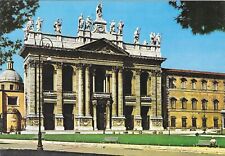 Vintage Italy Chrome Postcard Rome Roma St John in Laterano Church Basilica picture