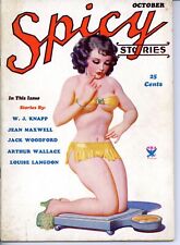 Spicy Stories 2nd Series Oct 1934 Vol. 4 #10 VG picture